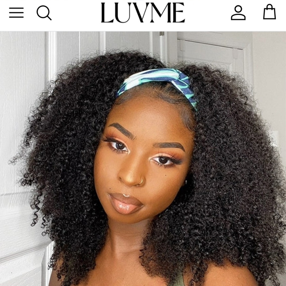 18 inch Human Hair Wig Curly